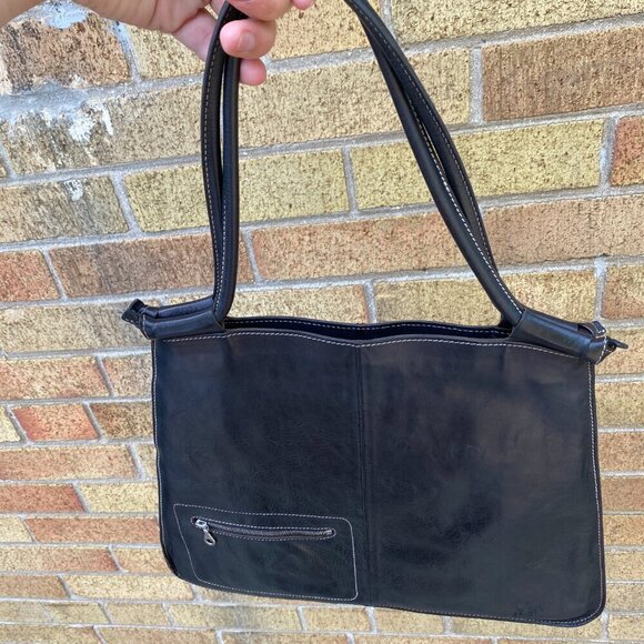 Vintage Christopher Kon Purse Handbag Black - Picture 7 of 10